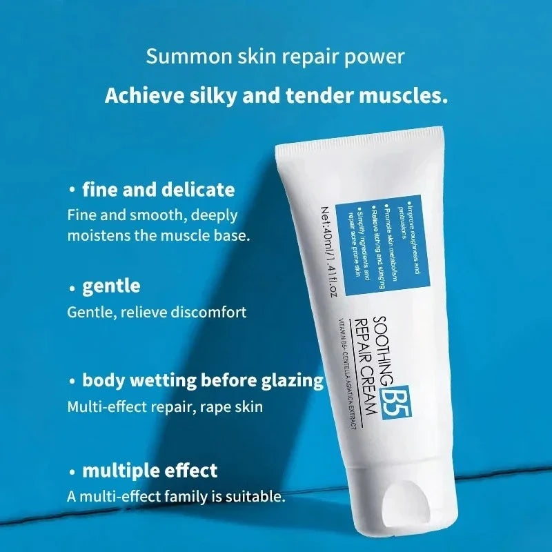 B5 Soothing Repair Cream with Centella Asiatica & Vitamin B5 – Intensive Skin Barrier Balm (40ml)