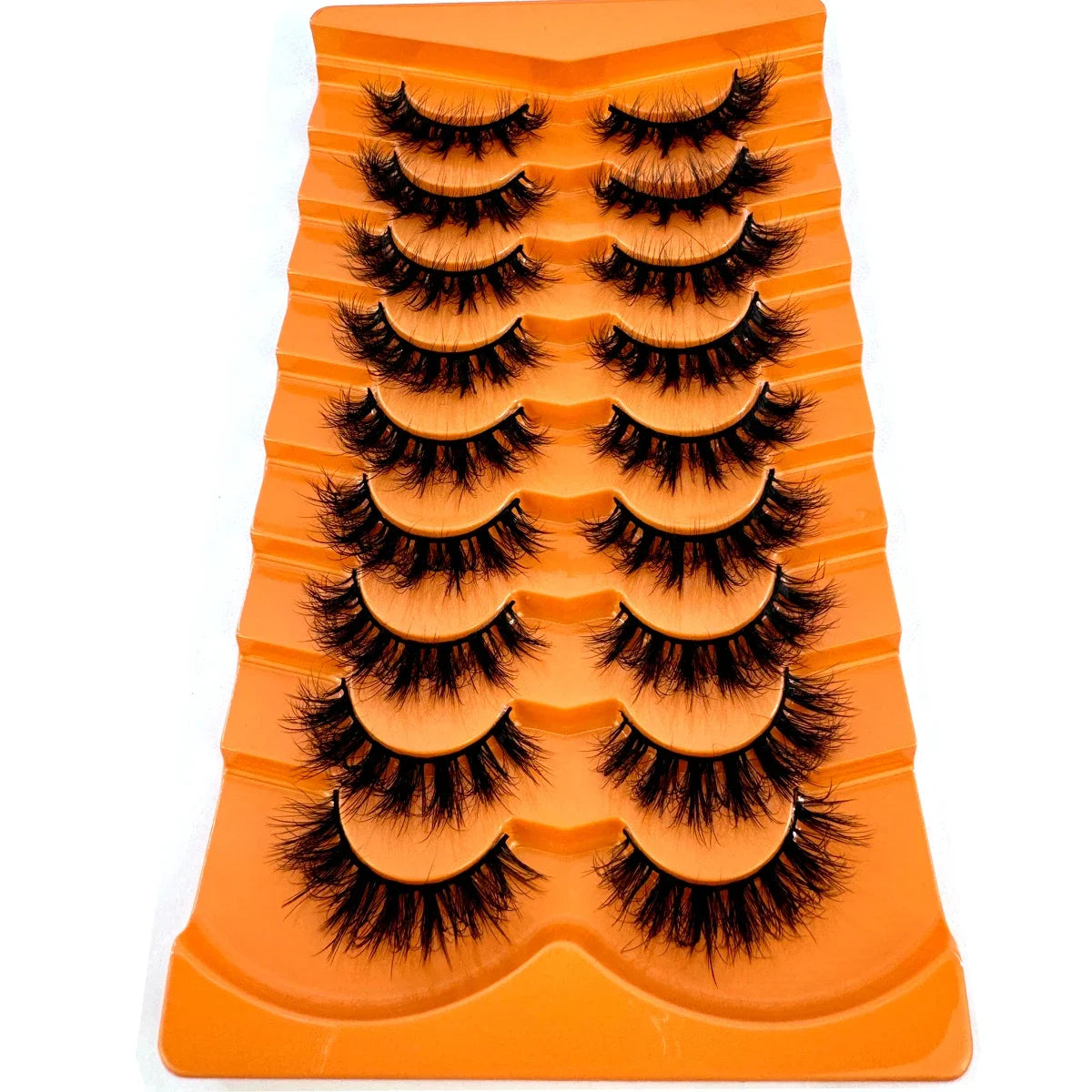 Premium 5D Mink Lashes - Wispy, Dramatic Volume Eyelashes (Bulk 10-Pair Pack)