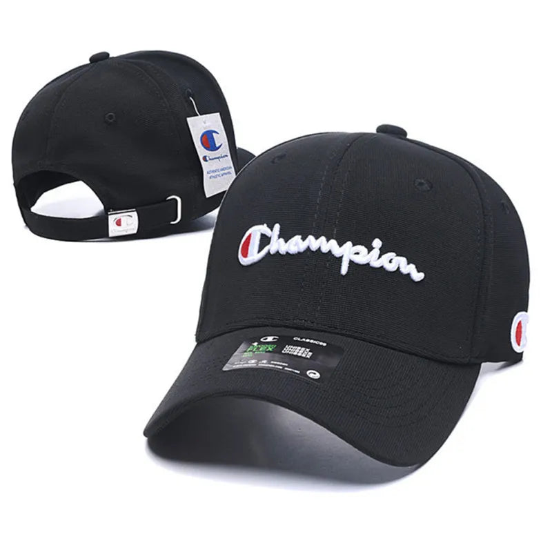 Classic 3D Embroidered Script Baseball Cap – Adjustable Unisex Cotton Dad Hat