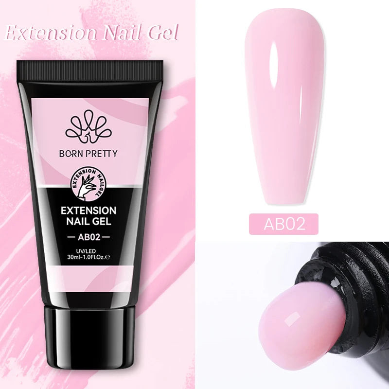 BORN PRETTY 30ml Quick Extension Nail Gel – Builder Gel for UV/LED)