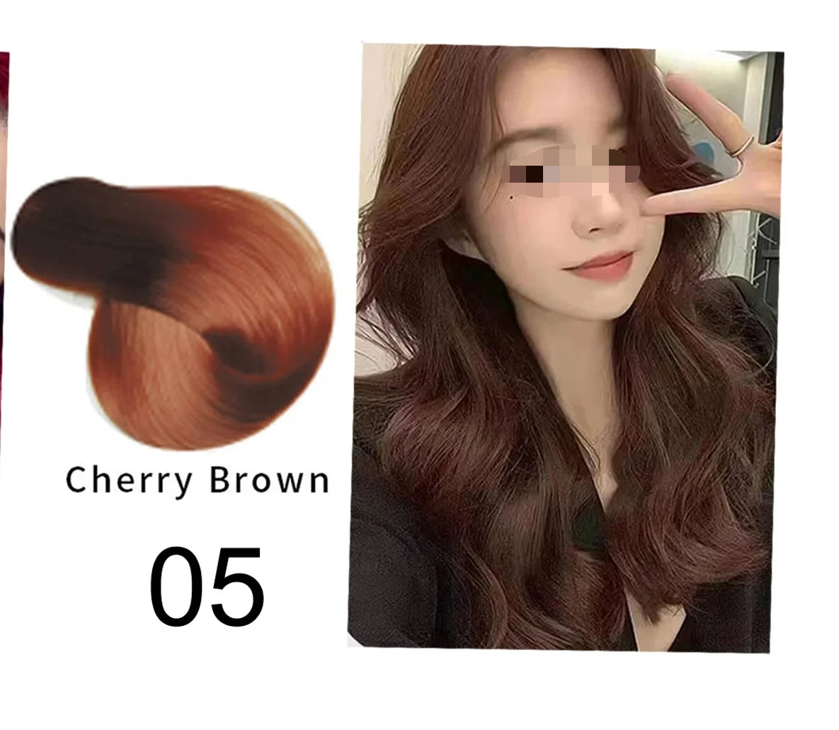 MOKERU Professional 500ml Argan Oil Color Shampoo – Natural Plant-Based Permanent Hair Dye