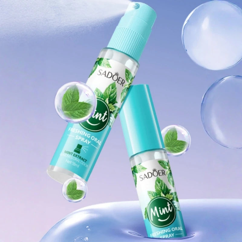 SADOER™ Fresh Breath Oral Spray – Instant Bad Breath Relief & Mouth Freshener (18ml)