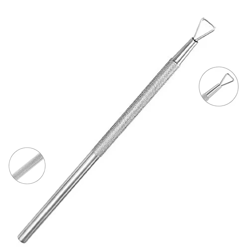 Professional Stainless Steel Cuticle Nipper & Pusher Set