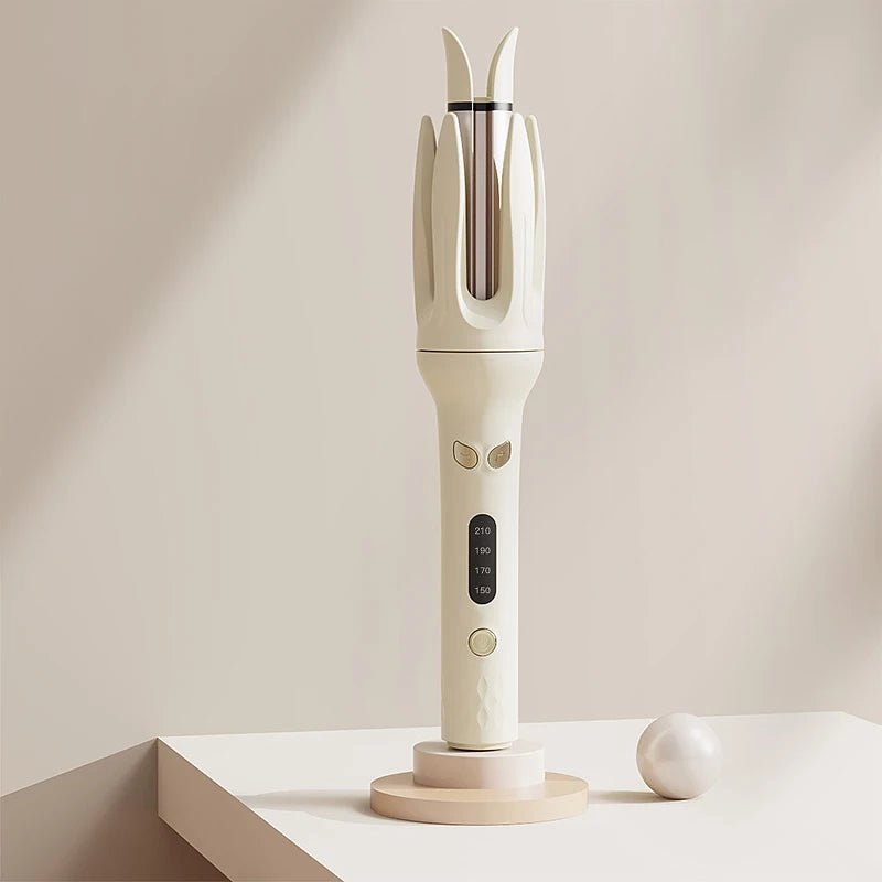 28mm Automatic Hair Curler – Smart Rotating Curling Iron with 30M Negative Ions & 4 Temperature Settings