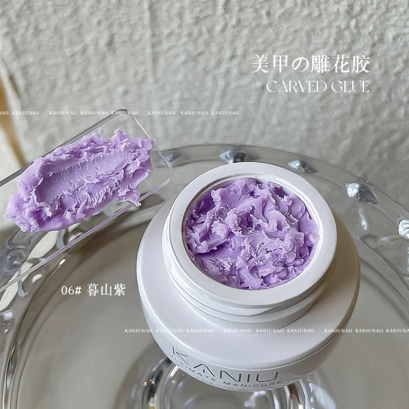 3D Sculpting Carved Gel – Solid Plasticine Nail Art Gum