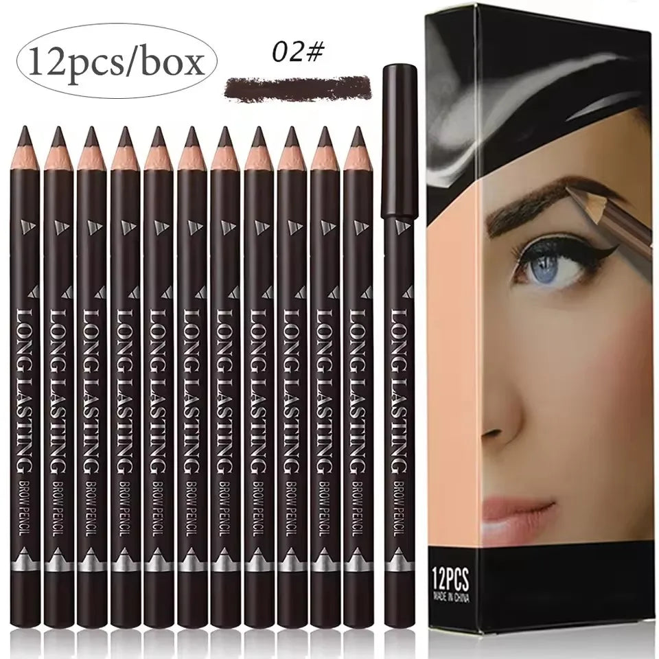 Eyebrow Pencil Set | 6 or 12 Pencils