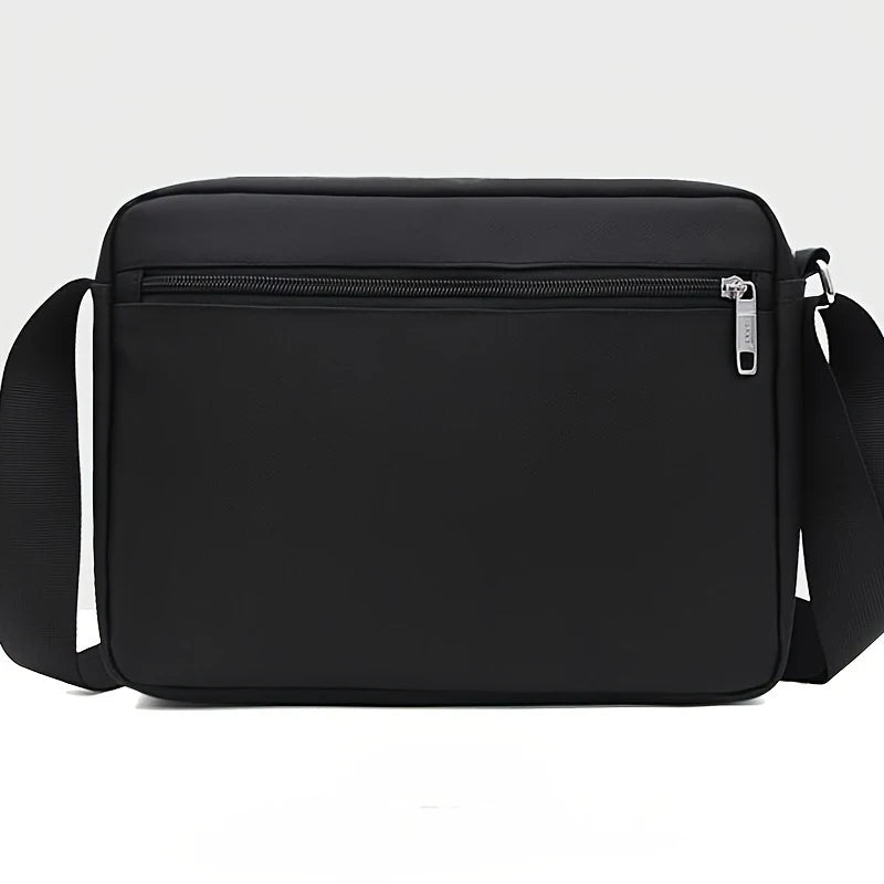 Classic Multi-Pocket Men's Crossbody Messenger Bag