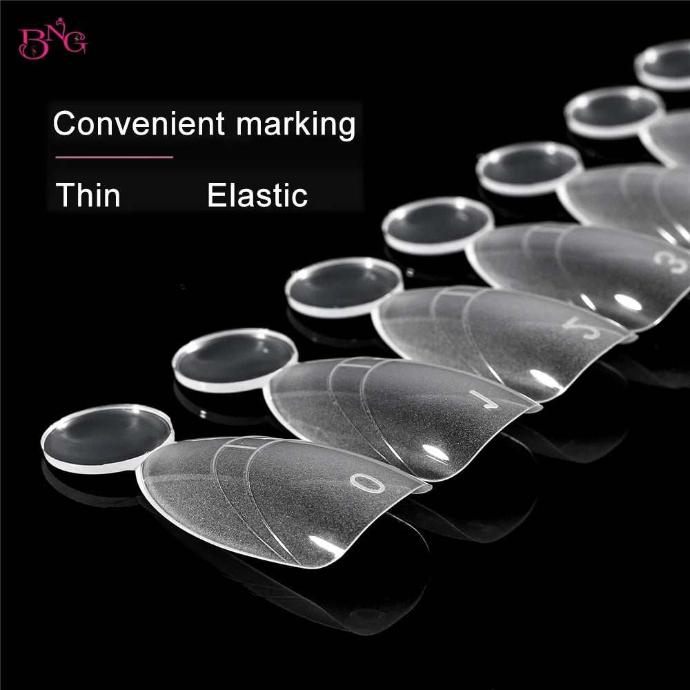 BNG Matte Dual Nail Forms Kit – Professional French Manicure Extension System (140-Piece Set)