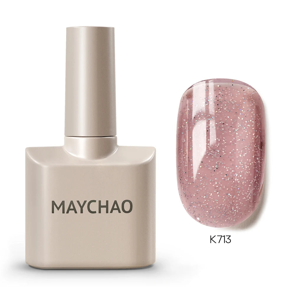 Premium Deep Cherry Red Gel Nail Polish - Long-Lasting & High-Gloss Finish
