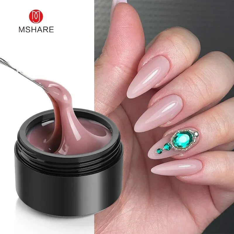 TPO-Free Self-Leveling Nail Extension Gel – UV/LED Builder Gel