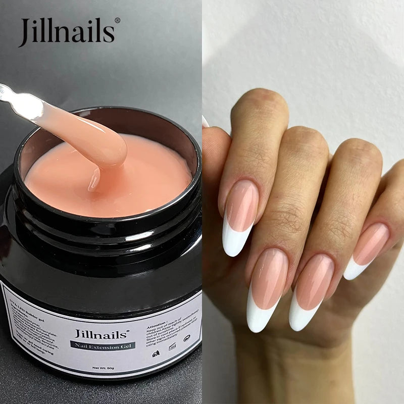 Professional Hard Builder Extension Gel – Self-Leveling UV/LED Nail Enhancement Gel (50g)