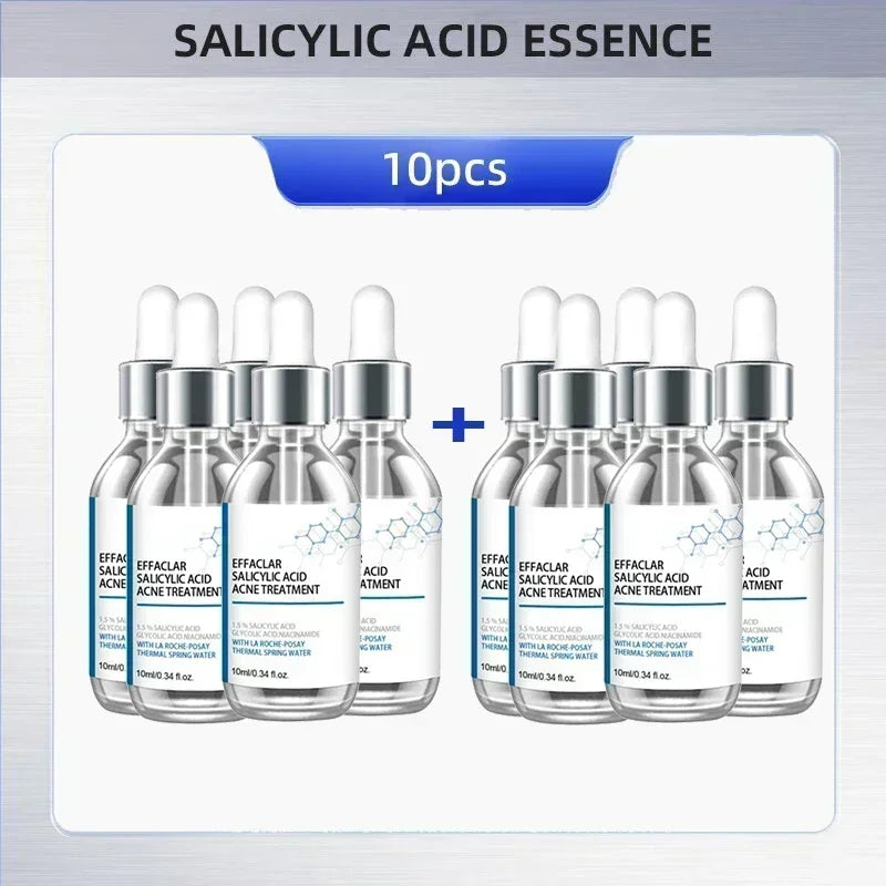 Salicylic Acid Clarifying Serum – Acne Clearing, Blemish & Pore Minimizing Essence with Niacinamide & Glycolic Acid