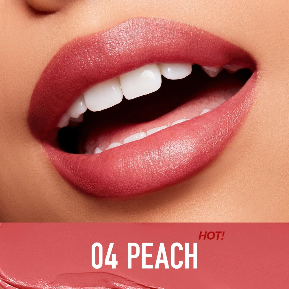 O.TWO.O Iconic Color Satin Lipstick | Long-Lasting Hydrating Tinted Lip Balm & Moisture Lipcare