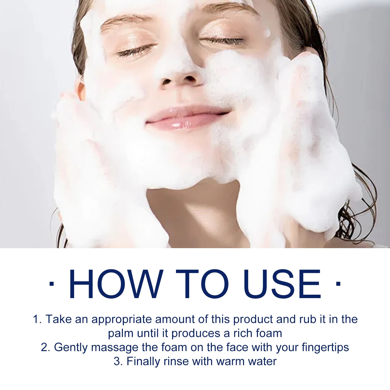 Hoygi Acne Foaming Wash – 10% Tea Tree Oil Deep Pore Cleanser
