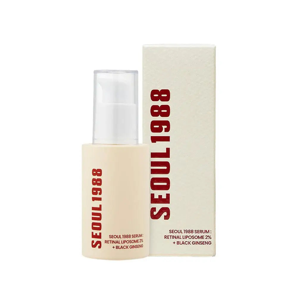SEOUL 1988 Serum: Retinal Liposome 2% + Black Ginseng (30ml)