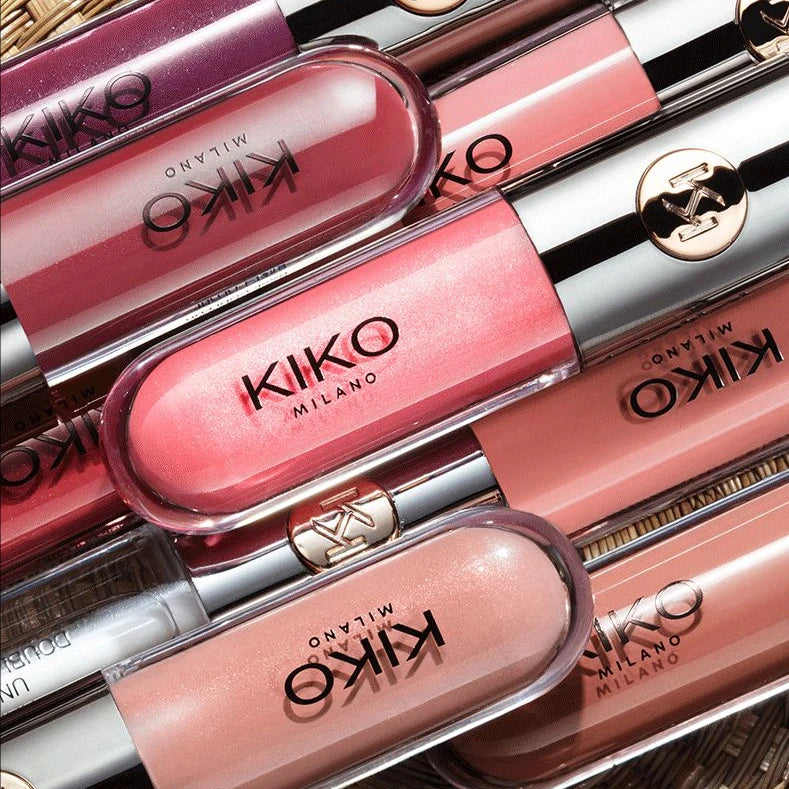 Kiko Milano Unlimited Double Touch Liquid Lipstick – 12-Hour Long-Wear Dual-Ended Lip Gloss Set