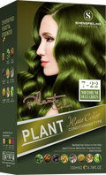 SHENGFEILING 8-in-1 Herbal Conditioning Hair Color Kit (200ml) – 100% Gray Coverage Botanical Hair Dye