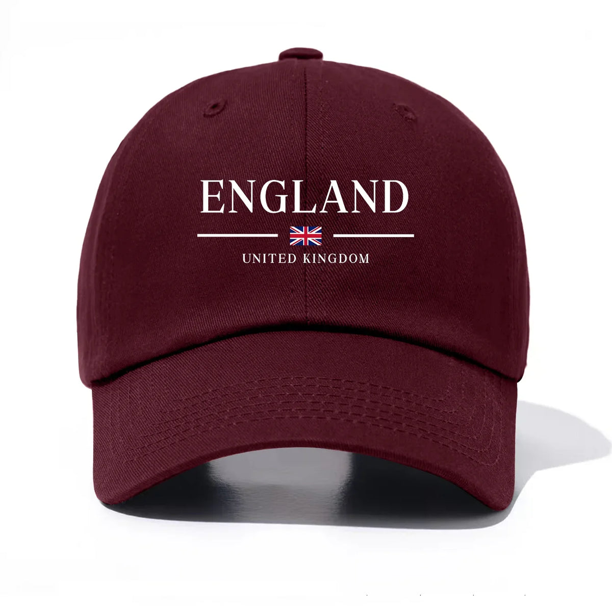 England United Kingdom Embroidered Cotton Baseball Cap – Unisex British Flag Dad Hat