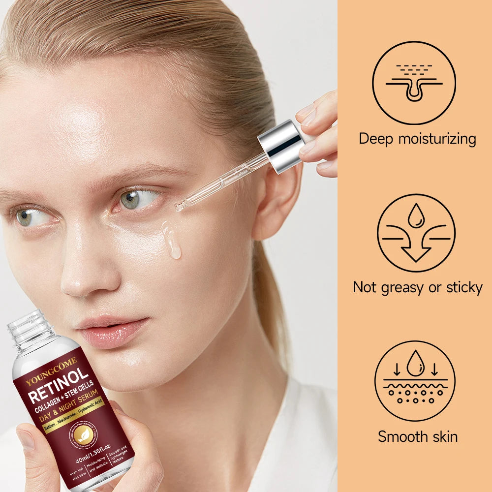 YOUNGCÔME Retinol & Collagen Day & Night Serum