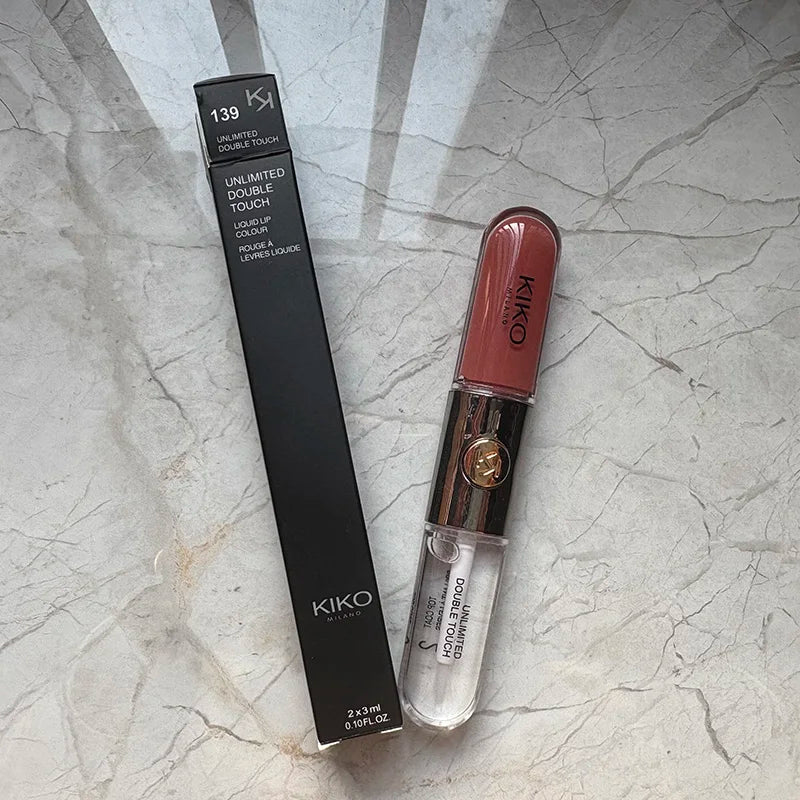 KIKO Milano Unlimited Double Touch - Long-Lasting Liquid Lipstick & Gloss