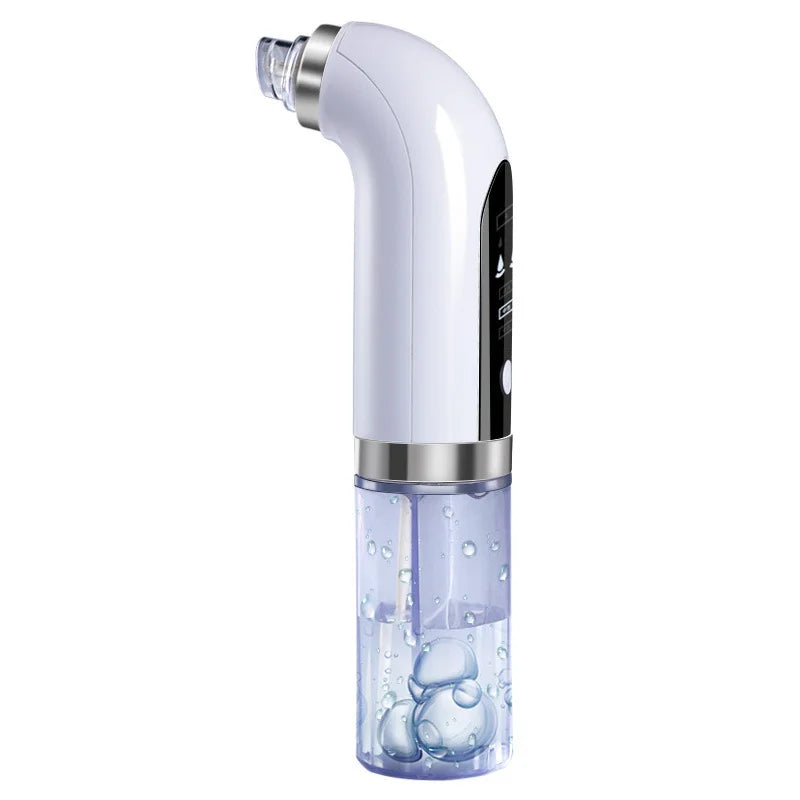 Hydro Facial Micro-Bubble Blackhead Remover – 5-in-1 Water Cycle Pore Cleaner & Oxygen Infusion Device