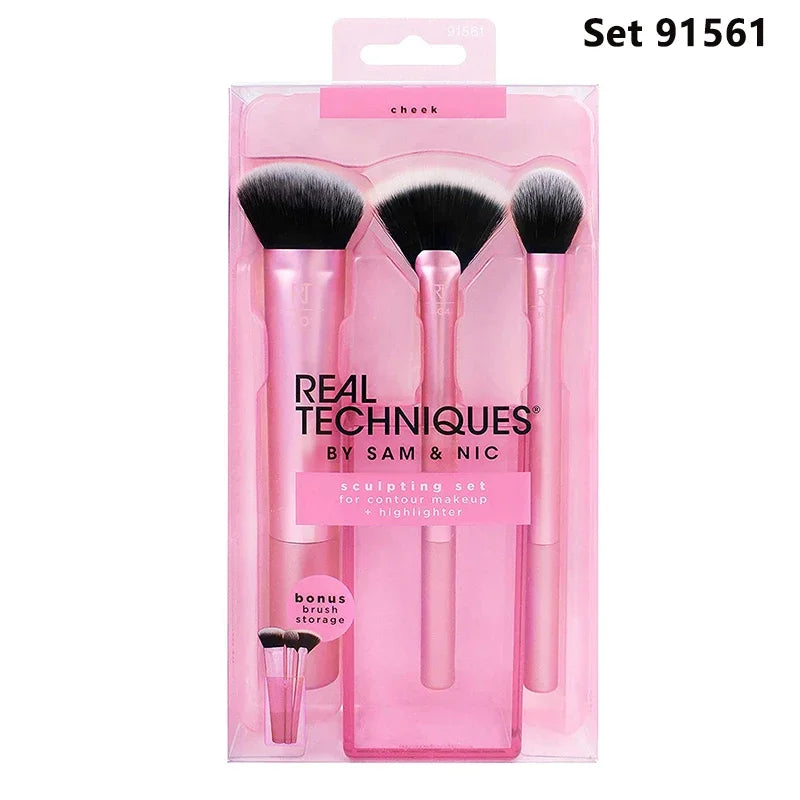 Real Techniques Professional Makeup Brush Sets & Individual Cosmetic Tools