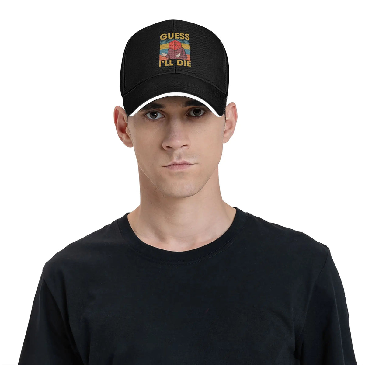 I'll Die Vintage Graphic Baseball Cap – Funny D&D / RPG Tabletop Dice Hat