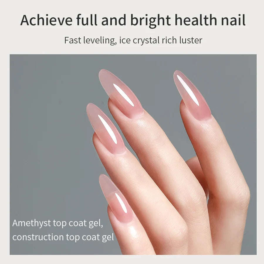 ANNIES Amethyst Non-Yellowing Top Coat Gel – 2-in-1 Construction & Sealing Gel in a Jar (20g)