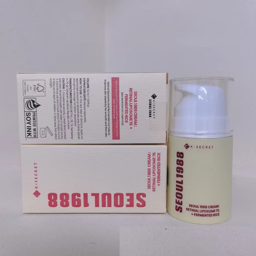K-SECRET Seoul 1988 Eye Cream: Retinal Liposome 4% + Fermented Bean (30ml / 1.01 oz)