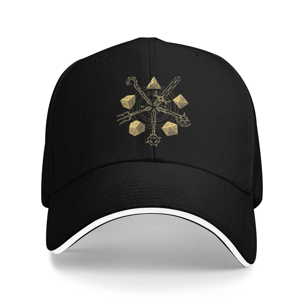 I'll Die Vintage Graphic Baseball Cap – Funny D&D / RPG Tabletop Dice Hat