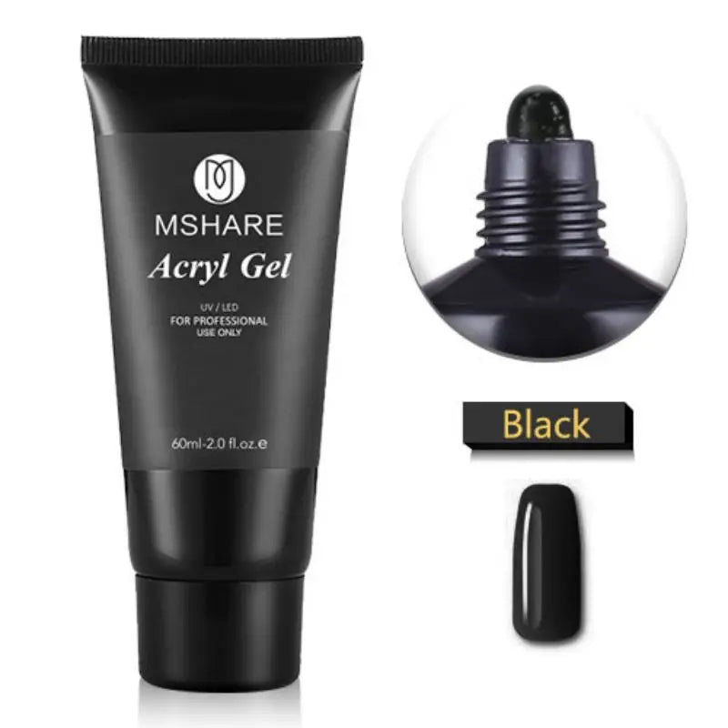 Professional Acryl Gel (Polygel) Tube – UV/LED Extension & Sculpting Gel (60ml / 2.0 fl. oz)