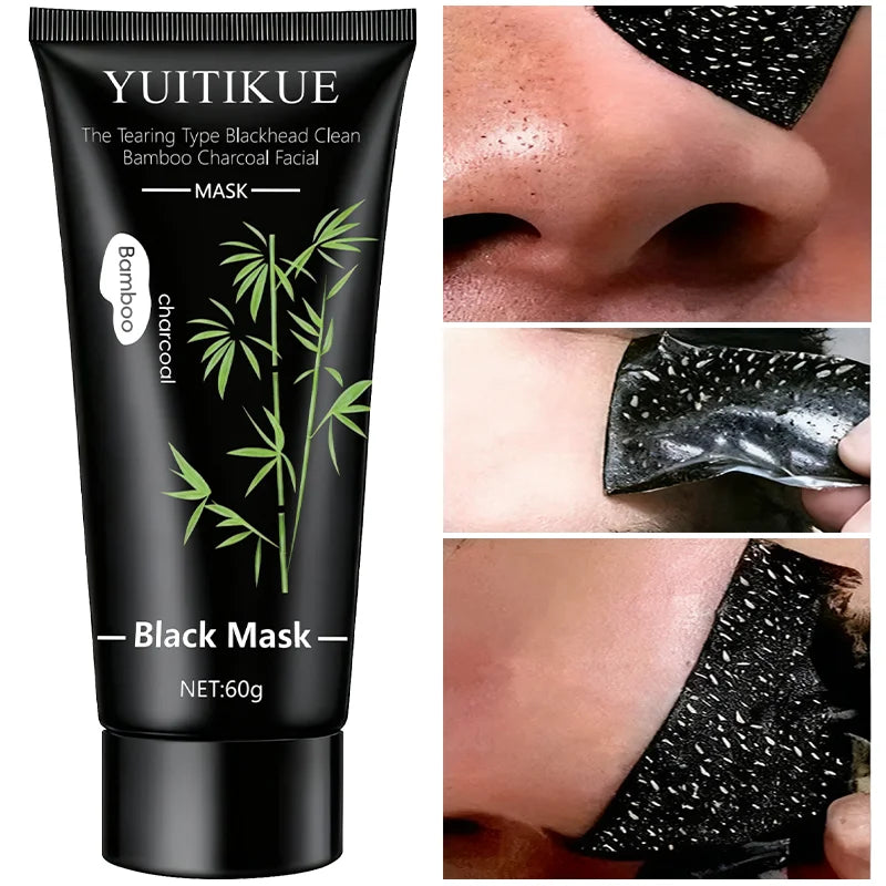 YUITIKUE Bamboo Charcoal Blackhead Peel-Off Face Mask (60g)