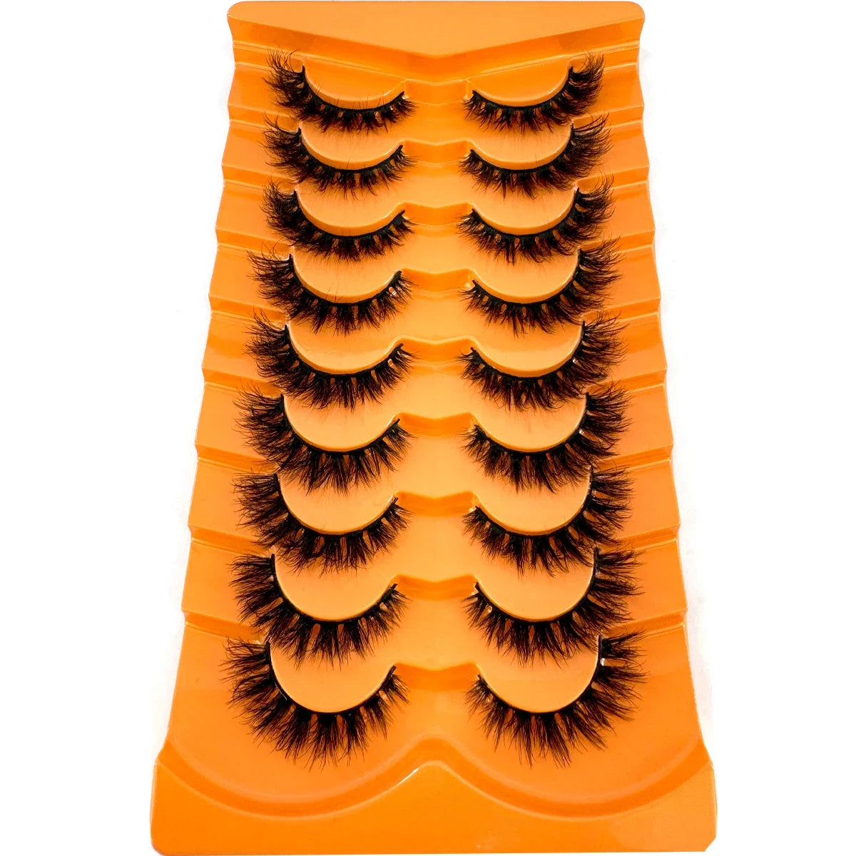 Premium 5D Mink Lashes - Wispy, Dramatic Volume Eyelashes (Bulk 10-Pair Pack)