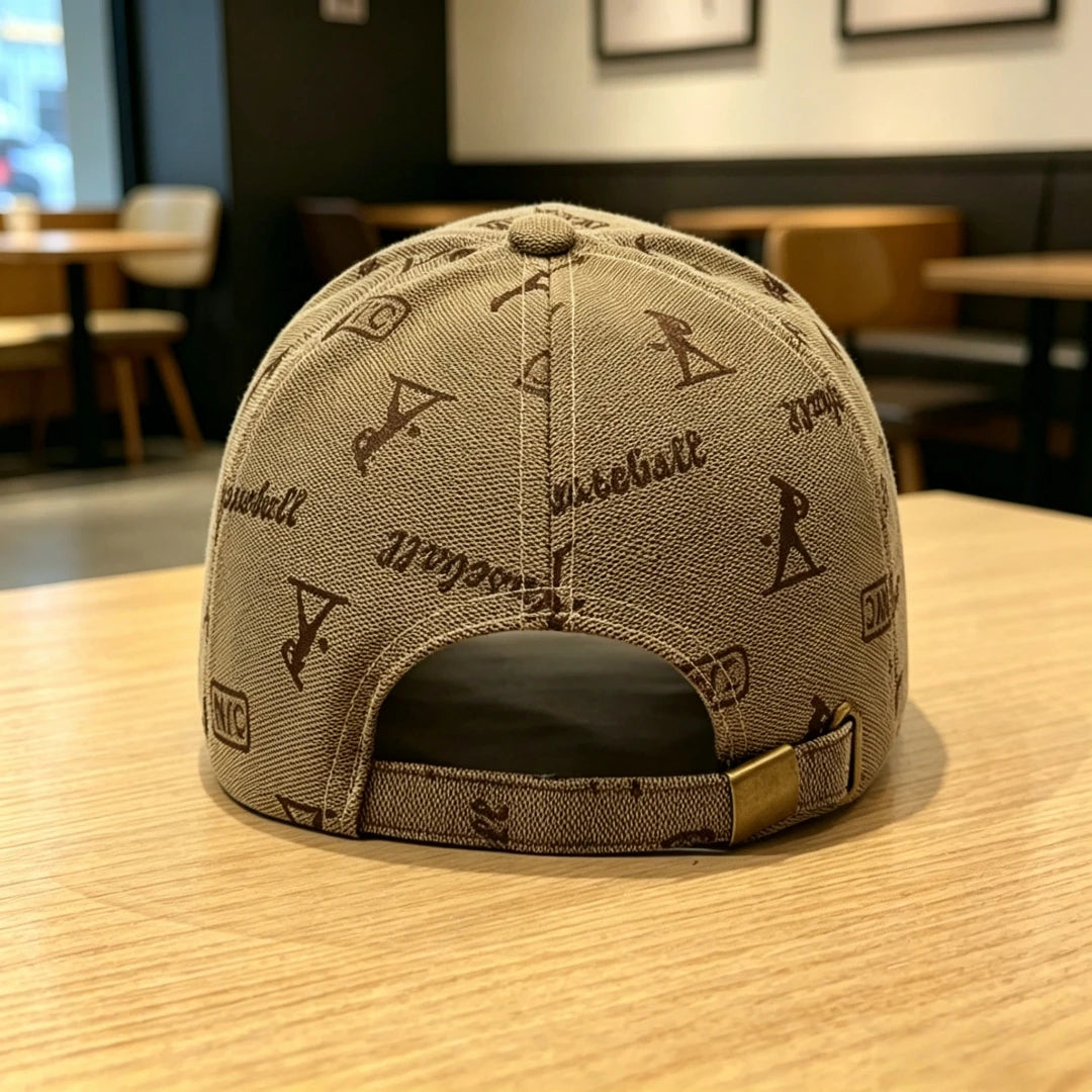 Vintage Baseball Jacquard Embroidered Cap – Unisex Streetwear Dad Hat