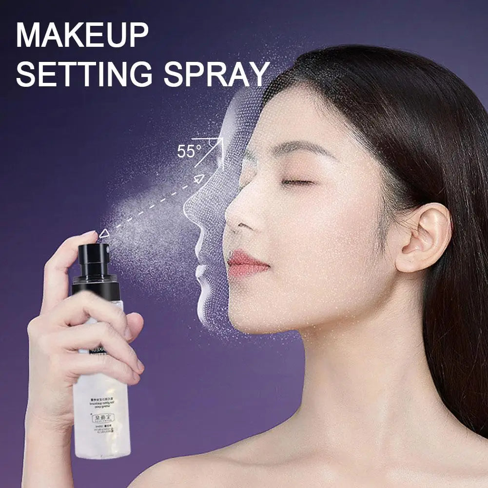 Star Glitter Quicksand Makeup Setting Spray - 100ml Matte Finish & Long-Lasting Mist