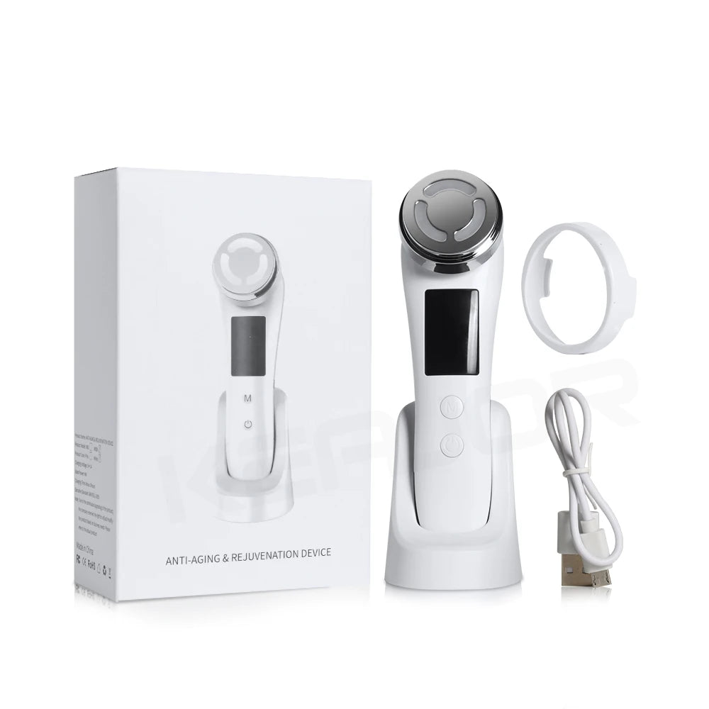 5-in-1 Professional Anti-Aging Facial Rejuvenation & Skin Tightening Device