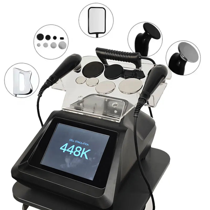 Professional 448KHz Portable CET RET RF System with BIO Fascial Knife - Multi-Language
