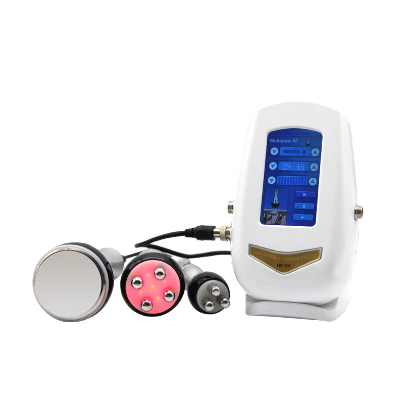 3-in-1 Professional 40K Ultrasonic Cavitation & Multipolar RF Body Slimming Machine (LW-101)