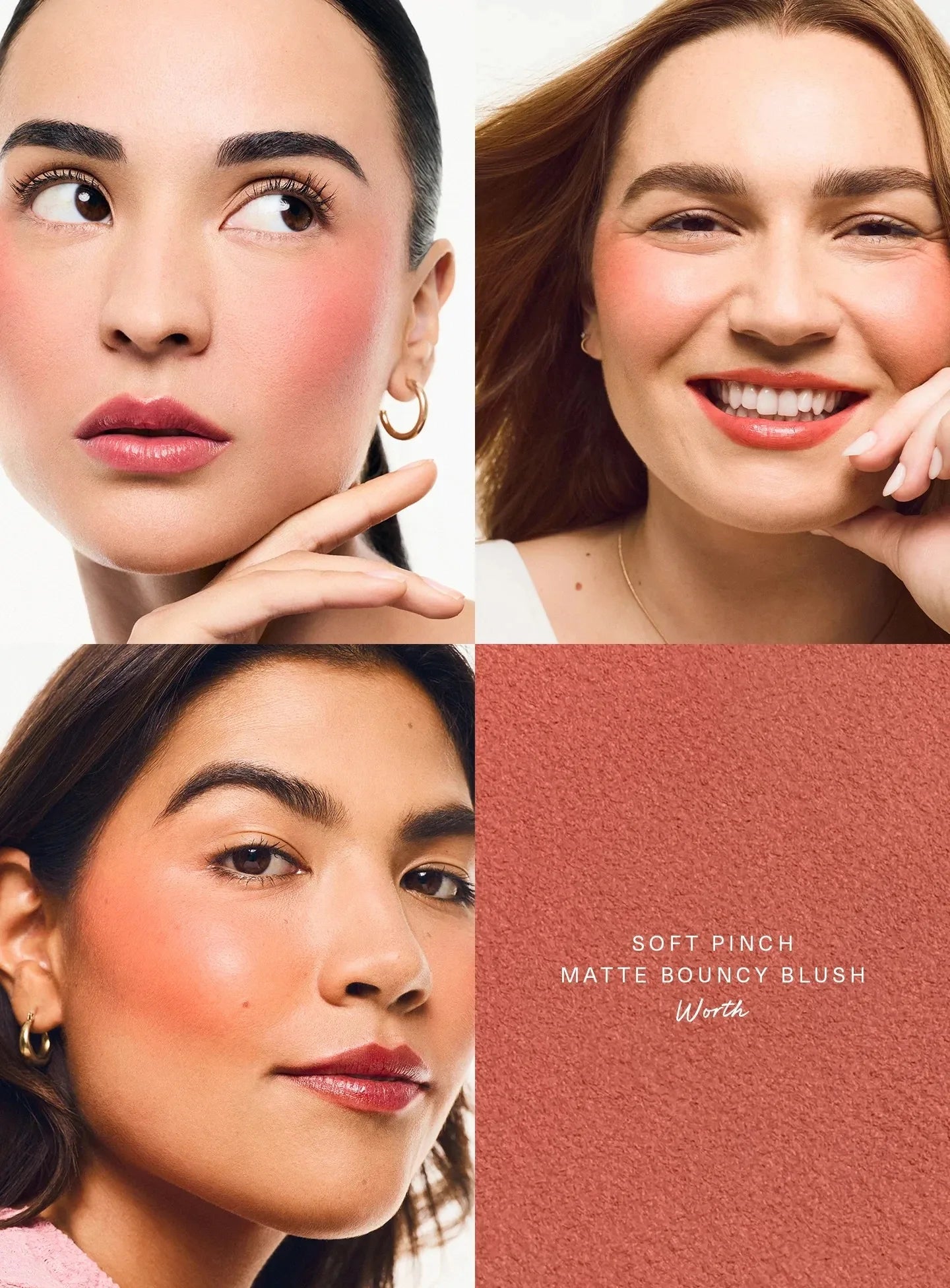 Rare Beauty Blush Collection – Soft Pinch Liquid, Luminous Powder & Stay Vulnerable Melting Cream Blush