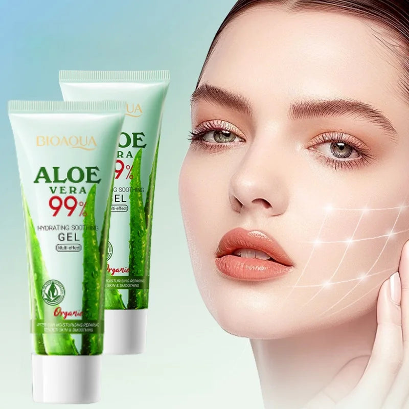 BIOAQUA 99% Aloe Vera Hydrating Soothing Gel (50g)