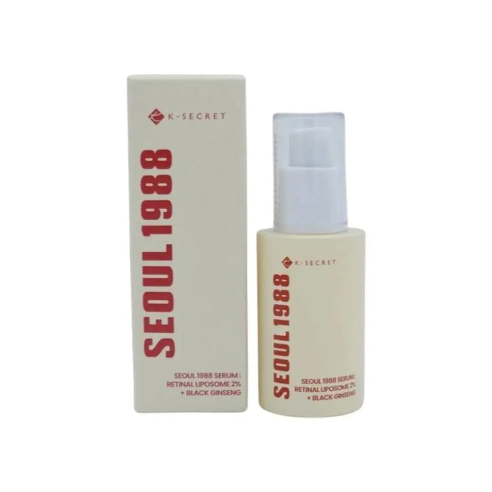 SEOUL 1988 Serum: Retinal Liposome 2% + Black Ginseng (30ml)