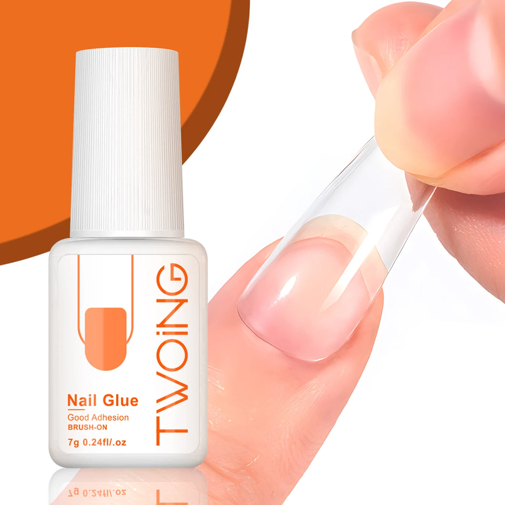 TWOING Brush-On Nail Glue | Glue & Debonder Set Option