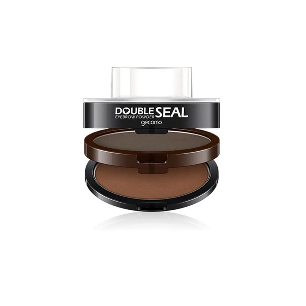 GECOMO Dual-Colour Eyebrow Stamp Kit with 3 Brow Shapes