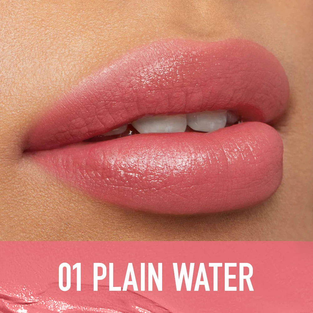 O.TWO.O Iconic Color Satin Lipstick | Long-Lasting Hydrating Tinted Lip Balm & Moisture Lipcare