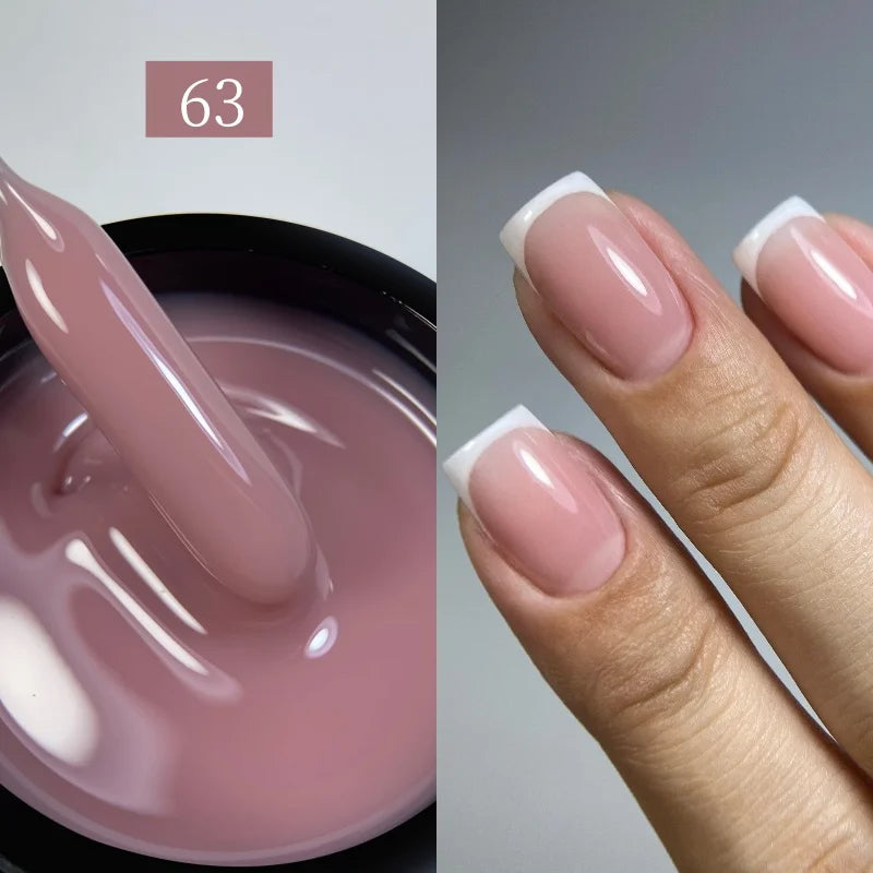 TPO-Free Self-Leveling Nail Extension Gel – UV/LED Builder Gel