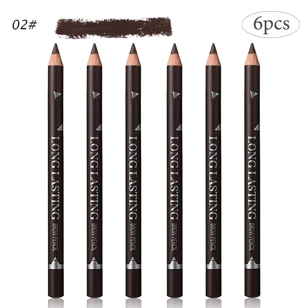 Eyebrow Pencil Set | 6 or 12 Pencils