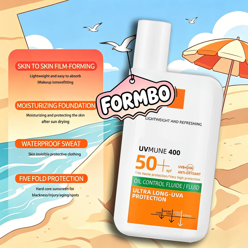 UVMUNE 400 Oil Control Sunscreen Fluid SPF 50+ (50ml) – Ultra Long-UVA Daily Sunscreen with 12H Matte Finish & Anti-Oxidant Protection