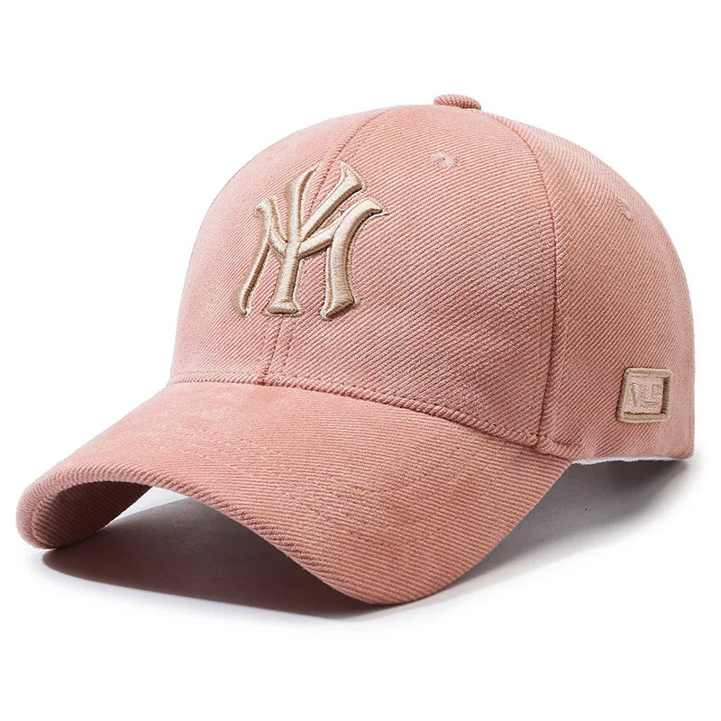 Classic Interlocking Monogram Baseball Cap – Unisex 3D Embroidered Sun Hat