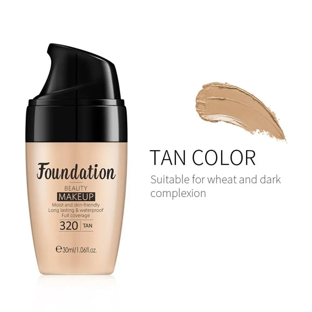 LAIKOU Long-Lasting Waterproof Full Coverage Liquid Foundation (30ml)