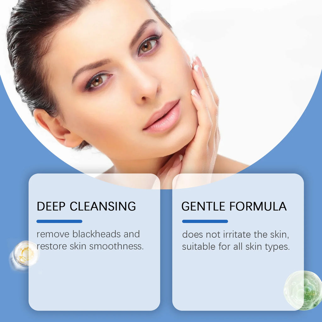 ZEPHOCO Clean Pore Blackhead Mud Mask with AHA+BHA+PHA (100g)